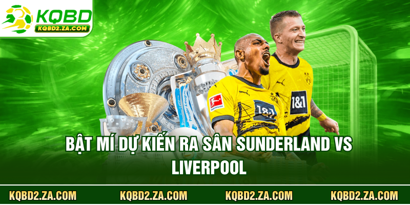 Bật mí dự kiến ra sân Sunderland vs Liverpool