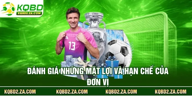 Đánh giá những mặt lợi và hạn chế của đơn vị